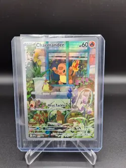 Charmander 044 SVP Obsidian Flames ETB Promo Rare Holo Pokemon TCG NM/M SEALED - Image 1
