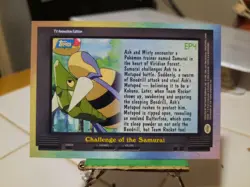 Pokemon Topps Card EP4 Challenge of the Samurai Blue Label NM Vintage TV - Image 2