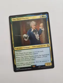 MTG The Third Doctor 0162 Doctor WHO Rare 2023 ENG Card TCG Magic Gathering - Image 1