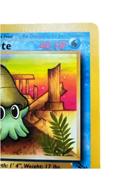 Omanyte 52/62 - Vintage 1999 Fossil Set Near Mint Authentic Pokemon Card - Image 4