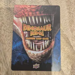 DKDS 037/100 SURPRISE ATTACK MEGARAPTOR Dinosaur King Rare Foil Trading Card - Image 2