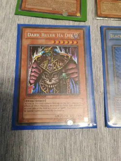 Yu-Gi-Oh 19 card lot Dark Magician Holo Black Luster soldier Holo Dark Necrofear - Image 3