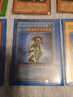 Yu-Gi-Oh 19 card lot Dark Magician Holo Black Luster soldier Holo Dark Necrofear - Image 4