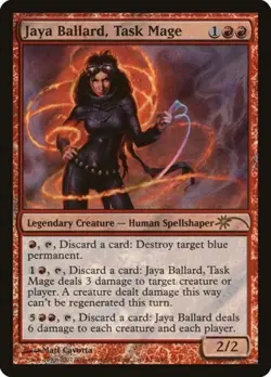 Jaya Ballard, Task Mage -Foil Light Play MTG Promos: Media - Image 1