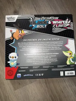 Pokemon Scarlet & Violet Black Bolt White Flare Poster Collection - Image 1