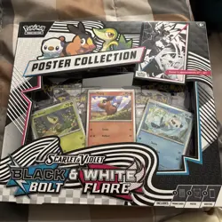 Pokemon Scarlet & Violet Black Bolt White Flare Poster Collection - Image 2
