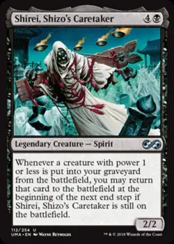 Shirei, Shizo's Caretaker -Foil Light Play MTG Ultimate Masters - Image 1