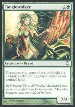 Tanglewalker -Foil Light Play MTG Darksteel - Image 1