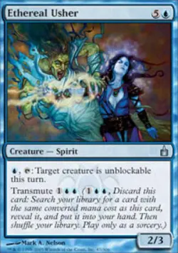 Ethereal Usher -Foil Light Play MTG Ravnica - Image 1