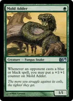 Mold Adder -Foil Light Play MTG Magic 2010 Core Set - Image 1