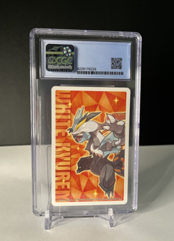 Lucario Pokemon Playing Card 2012 Japanese 9 of Clubs White Kyurem Deck CGC 9 - Image 2