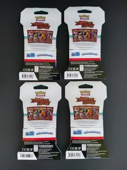 Pokemon TCG Destined Rivals Sleeved Booster Packs Lot Of 4 Factory Sealed - Image 2