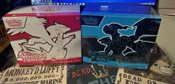 Pokemon Center Black Bolt & White Flare ETB Elite Trainer Box Set Sealed In-Hand - Image 1