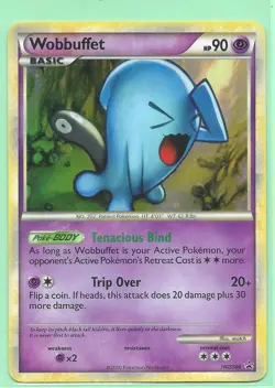 2010 Pokemon WOBBUFFET HGSS04 BLACK STAR PROMO - HOLO - NEW - NM/MINT - Image 1