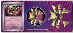 Pokemon Twilight Masquerade Alakazam 082/167 - Promo Sticker Set - Image 1