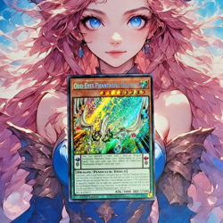 Yugioh - Odd Eyes Phantasma Dragon - BLCR-EN075 - SCR - 1st Ed - Near Mint - Image 1