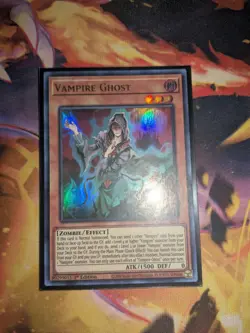 Yugioh Vampire Ghost BACH-EN015 Ultra Rare 1st Ed NM - Image 1