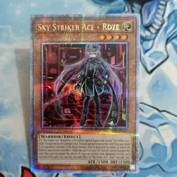 Yugioh Asian English Sky Striker Ace - Roze SLF1-AE036 QCSE Original - Image 1