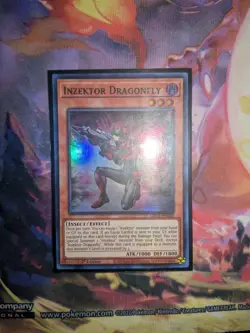 Yugioh! Inzektor Dragonfly - GRCR-EN040 - Super Rare - 1st Edition Near Mint, En - Image 1