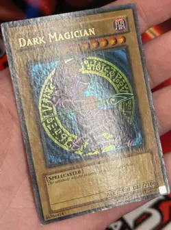 YuGiOh Dark Magician SDY-006 Ultra Rare Wavy Unlimited - Deep Waves - MP - Image 3