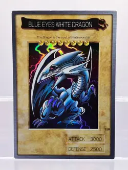 Yugioh English Blue Eyes White Dragon No.118 BANDAI 1999 Yu-Gi-Oh EX! - Image 1