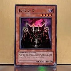 YuGiOh • Lord of D • SDK-041 • Holo Unlimited Super Rare • NM - Image 1