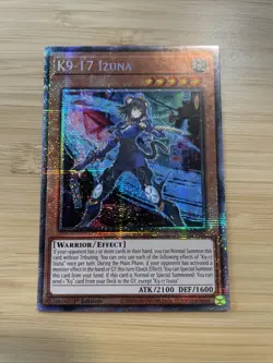Yugioh K9-17 Izuna JUSH-EN031 Starlight Rare 1st Ed NM Lupis Ripper Collector ++ - Image 2