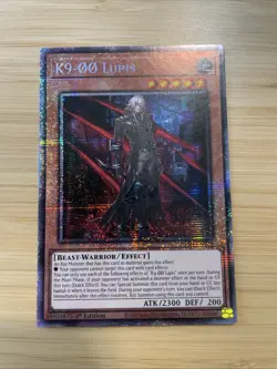 Yugioh K9-17 Izuna JUSH-EN031 Starlight Rare 1st Ed NM Lupis Ripper Collector ++ - Image 3