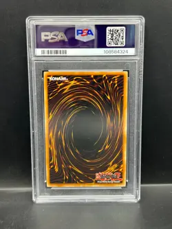 Yugioh PSA 8 NM-MT PORTUGUESE Red-Eyes Black Dragon DIJ-P001 Ultra 1st Ed S#4324 - Image 2