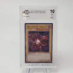 Yugioh BCCG 10 MINT Red-Eyes B. Dragon LC01-EN006 Ultra Rare Limited Edition (C) - Image 1