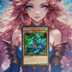 Yugioh - Advanced Crystal Beast Emerald Tortoise - BLCR-EN011 - SCR - 1st - NM - Image 1