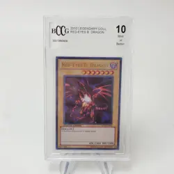 Yugioh BCCG 10 MINT Red-Eyes B. Dragon LC01-EN006 Ultra Rare Limited Edition (B) - Image 1