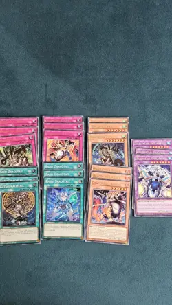 Yugioh Dracotail Bundle Playset X 3 21 Cards Justice Hunters JUSH-EN Rare/Super - Image 1