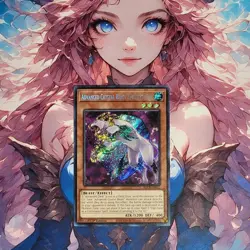 Yugioh - Advanced Crystal Beast Amethyst Cat - BLCR-EN011 - SCR - 1st Ed - NM - Image 1