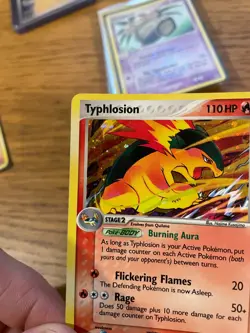 NM! Typhlosion (17/115) EX Unseen Forces Holo Rare Pokemon Card! FAST P&P! - Image 3