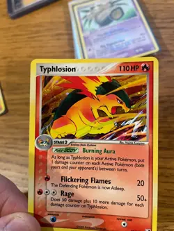 NM! Typhlosion (17/115) EX Unseen Forces Holo Rare Pokemon Card! FAST P&P! - Image 4