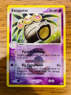 NM! Exeggutor (5/112) EX Fire Red & Leaf Green Reverse Holo Rare Pokemon Card! - Image 1