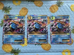 Pokemon TCG Mega M Blastoise EX XY Holo Rare Card #30/146 HP - Image 1