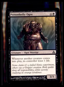 Magic: The Gathering Poisonbelly Ogre Guildpact 5 Card Lot - Image 1
