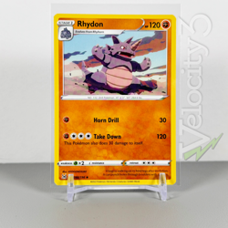 Pokemon TCG Card - Rhydon 90/196 Uncommon | 2022 Lost Origin | NM/Mint - Image 1