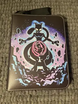 Dual Sided Pokemon Card Binder With 4 Pocket Pages - Image 1