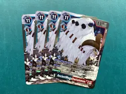 AncientMegatheriummon BT18-028 Playset Special Booster 2.0 Digimon Card Game x4 - Image 1