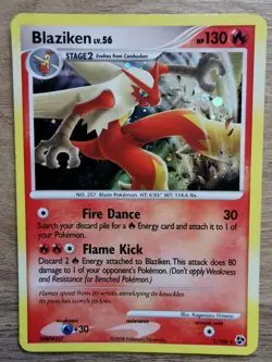 Pokemon TCG Holo Blaziken Card 1/106 Great Encounters Series - Image 1