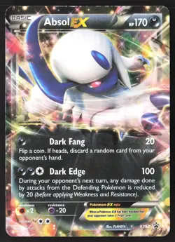 Absol EX XY62 XY Black Star Promo Holo From M Absol Collection Box Pokemon Card - Image 1