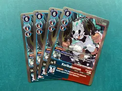 Korikakumon BT18-025 Playset Special Booster 2.0 Digimon Card Game x4 - Image 1