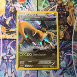 Pokemon TCG Dragonite XY Roaring Skies 52/108 Holo Rare Card Played M-NM! - Image 1
