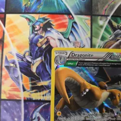 Pokemon TCG Dragonite XY Roaring Skies 52/108 Holo Rare Card Played M-NM! - Image 3