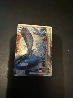 Kyogre & Groudon Legend (Top) 87/90 Undaunted Holo Pokemon Card NM - Image 2