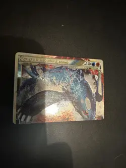 Kyogre & Groudon Legend (Top) 87/90 Undaunted Holo Pokemon Card NM - Image 3