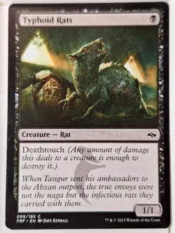 Typhoid Rats - Fate Reforged - Magic the Gathering MTG Nice! - Image 1